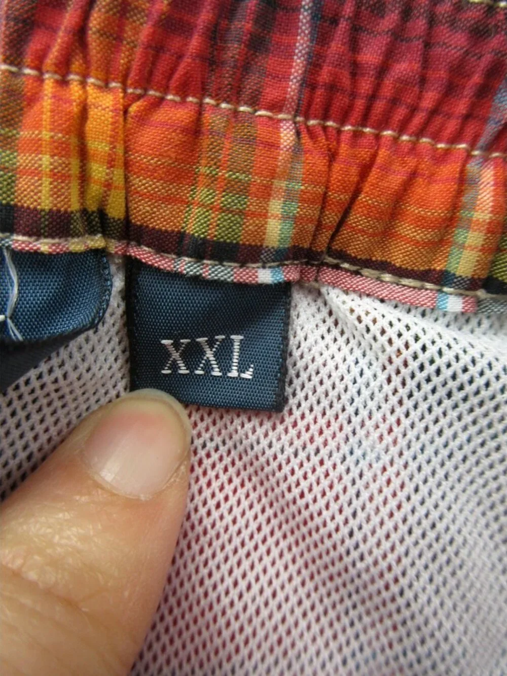 Polo Ralph Lauren Swim Trunks XXL Madras Plaid Board Shorts Colorful
